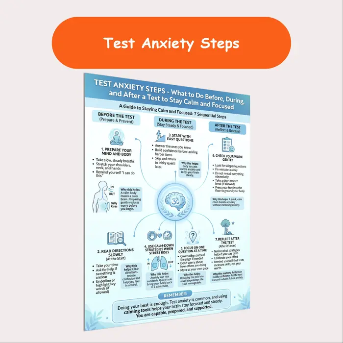 test anxiety strategies resource cover