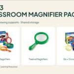 Top 3 classroom magnifier packs: six magnifiers, twelve magnifiers and six magnifiers with a shared storage stand