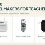 Top 3 label makers for teachers: Brother PT-D220, DYMO LetraTag 100H, and Brother CUBE Plus