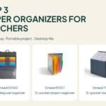 Top 3 paper organizers for teachers: Smead 92060 cascading wall organizer, 89207 project organizer and 70211 stadium file