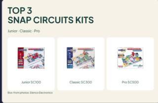 3 Snap Circuits Kits Compared: Junior, Classic and Pro