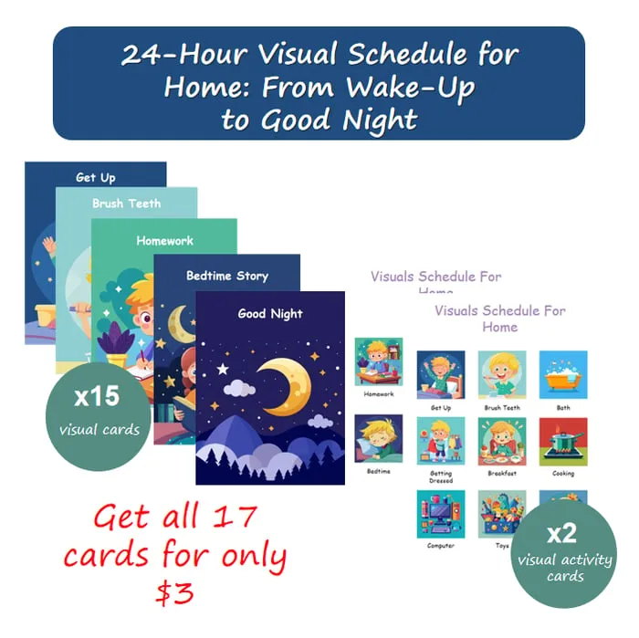 visual schedule for home resource cover