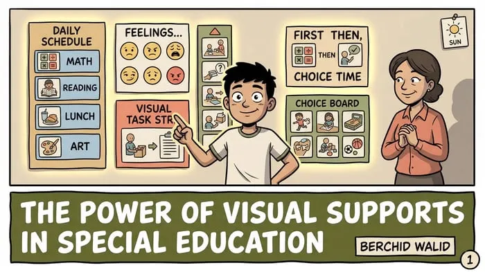 visual supports in special education resource cover