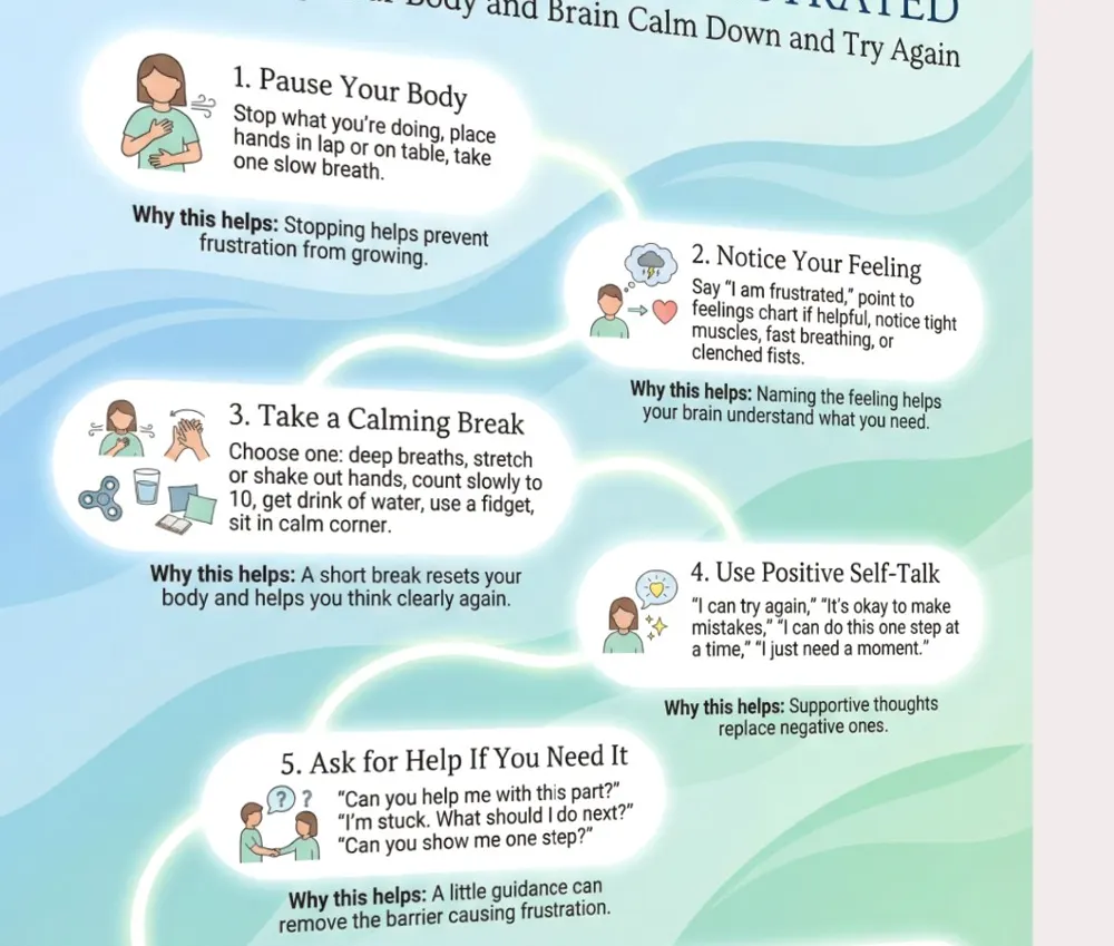what to do when frustrated printable pages preview