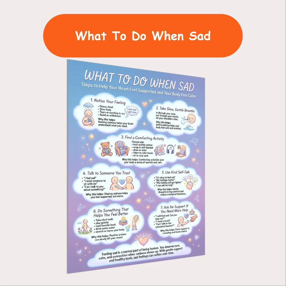 what to do when sad resource cover