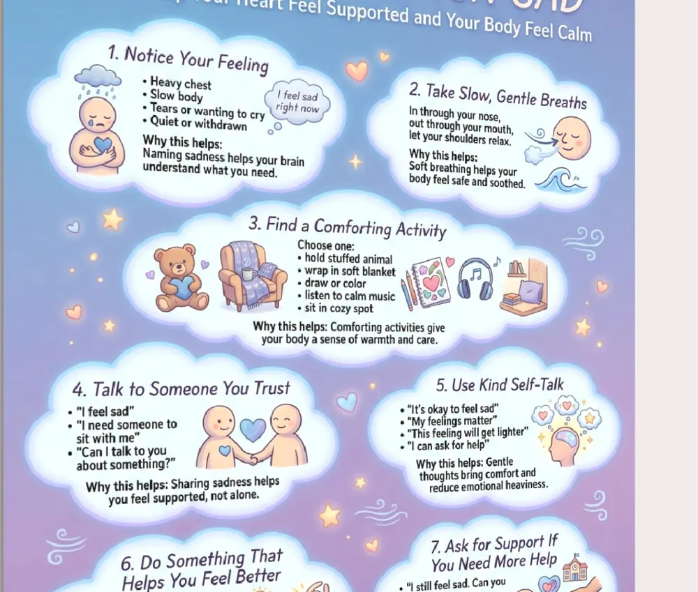 what to do when sad printable pages preview