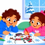 Winter Coloring Pages: A Calm, Purposeful Routine for Kids