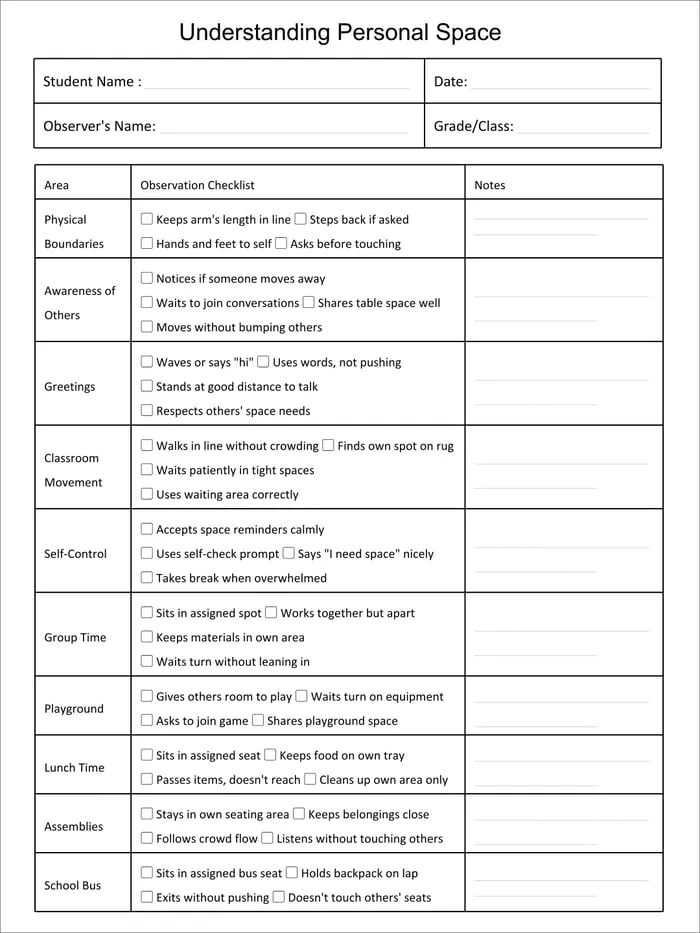writing social stories printable pages preview
